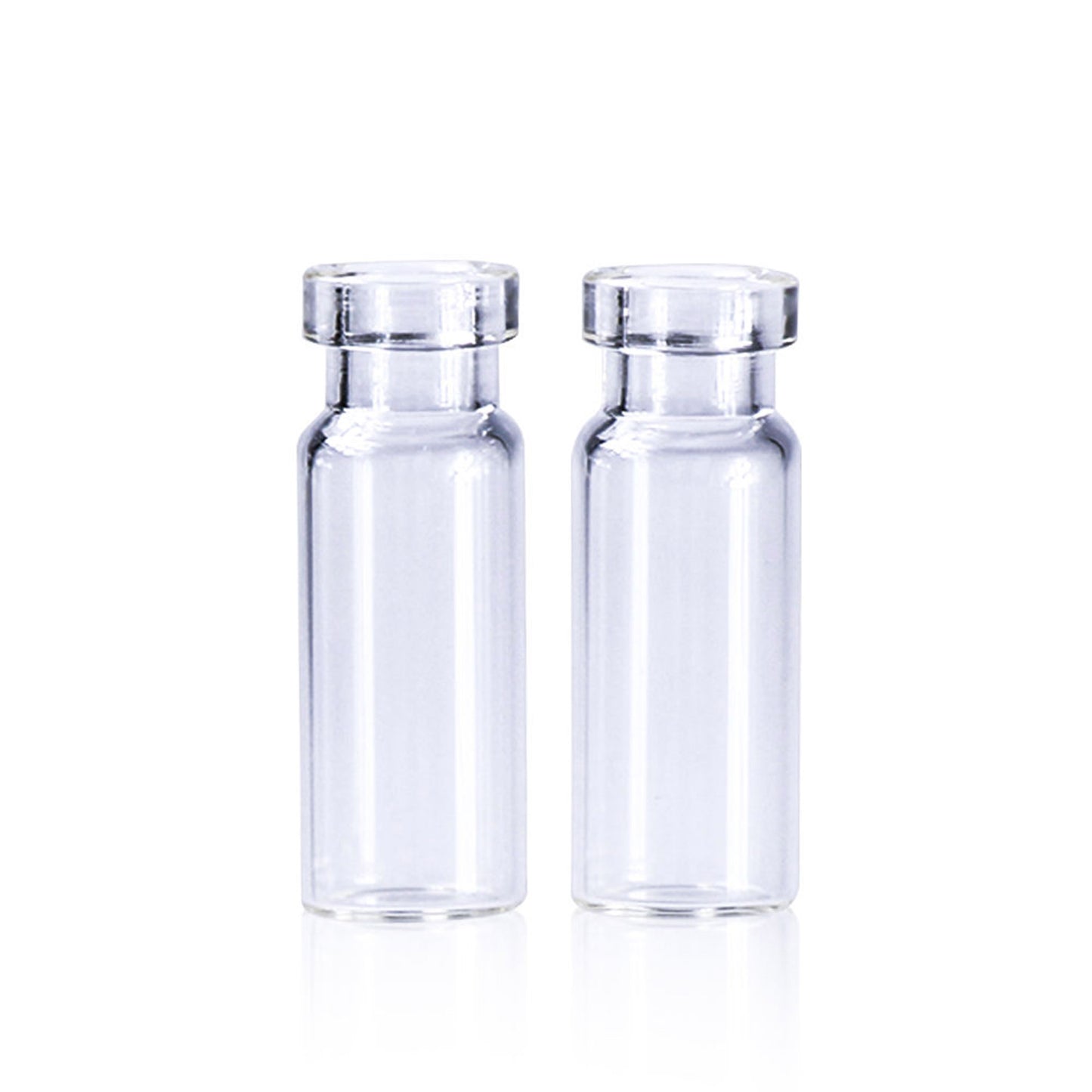 2mL clear/amber glass crimp autosampler vial