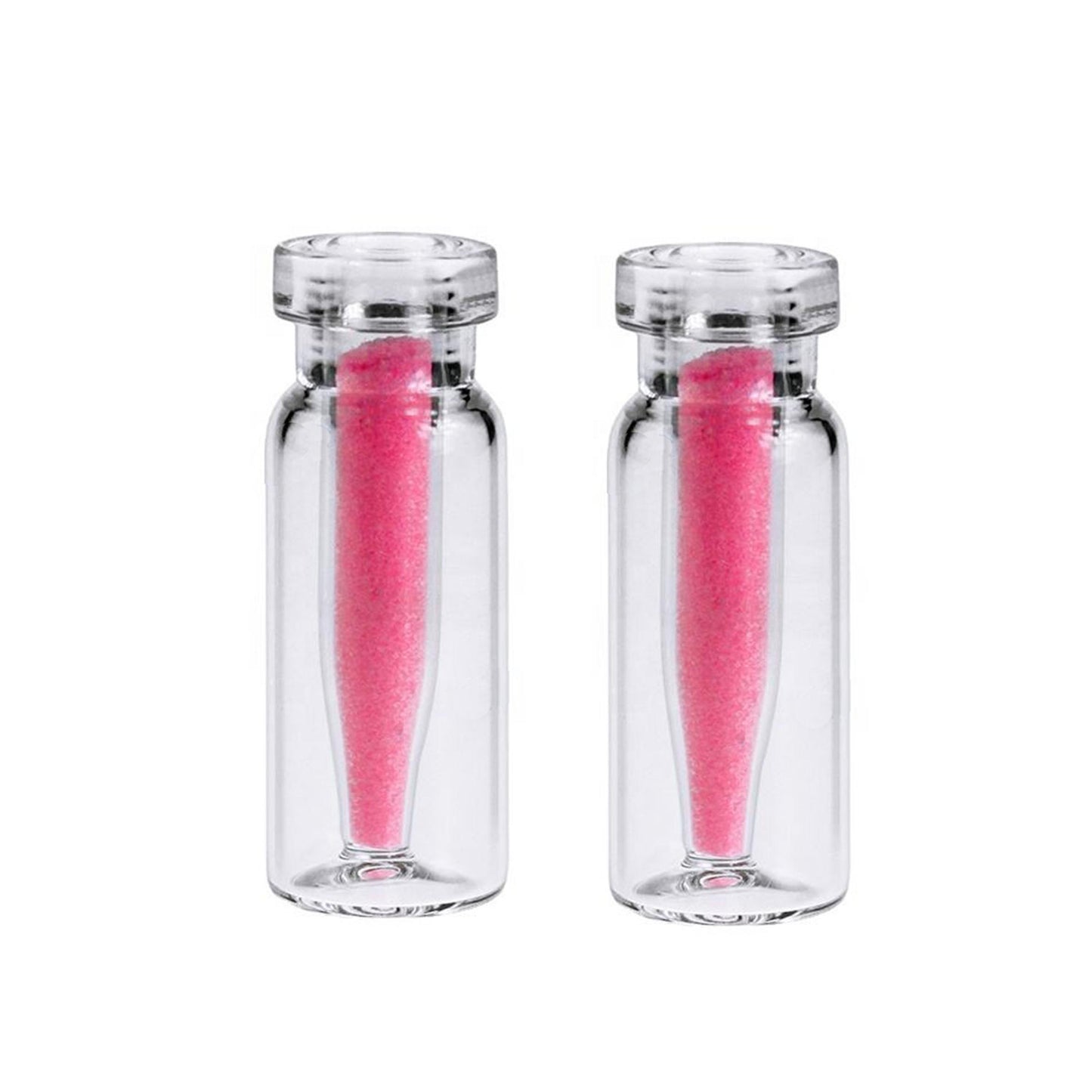 2mL clear/amber glass crimp autosampler vial