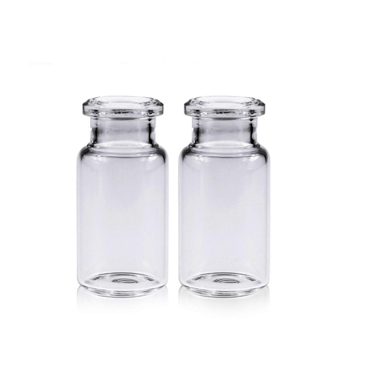 Clear/amber glass crimp headspace vial