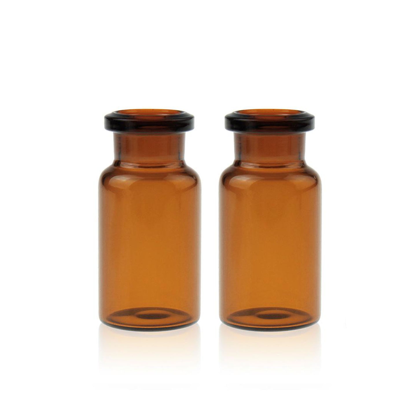Clear/amber glass crimp headspace vial