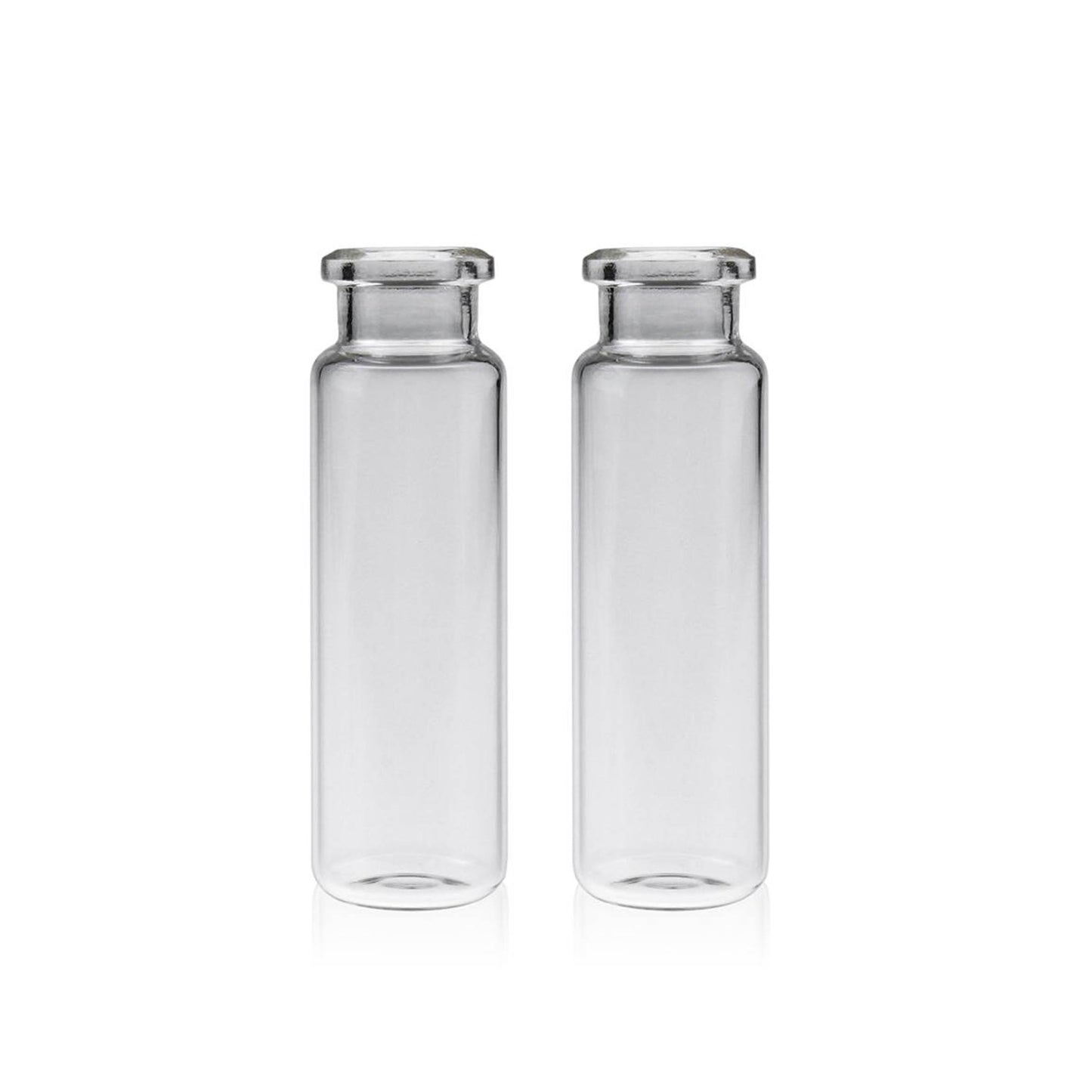 Clear/amber glass crimp headspace vial