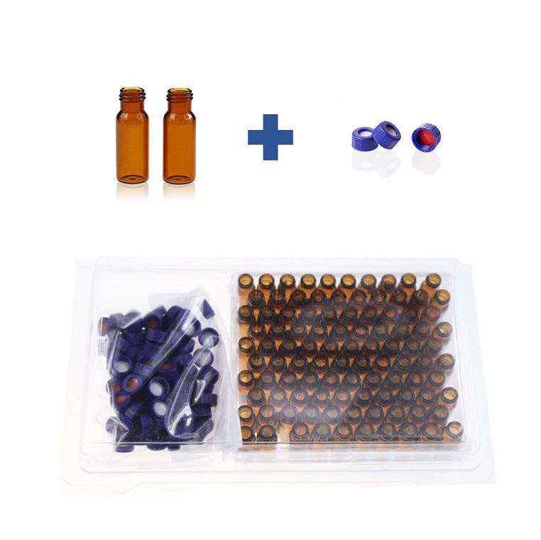 2mL 9-425 clear/amber glass vial kit