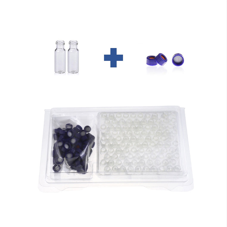 2mL 9-425 clear/amber glass vial kit