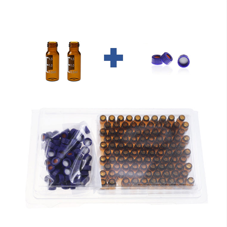 2mL 9-425 clear/amber glass vial kit