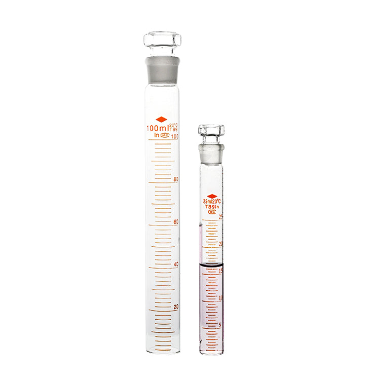 Glass colorimetric tube