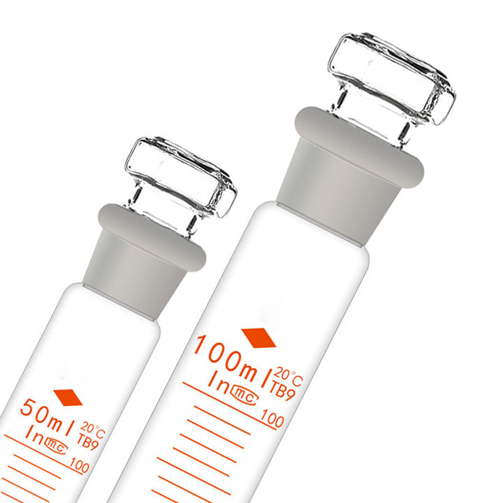Glass colorimetric tube