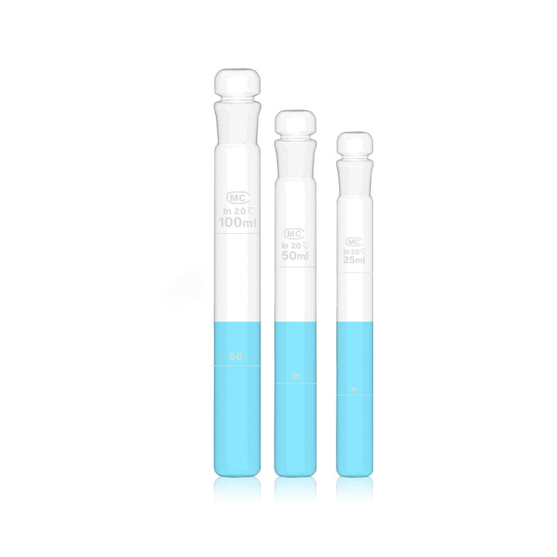 Glass colorimetric tube