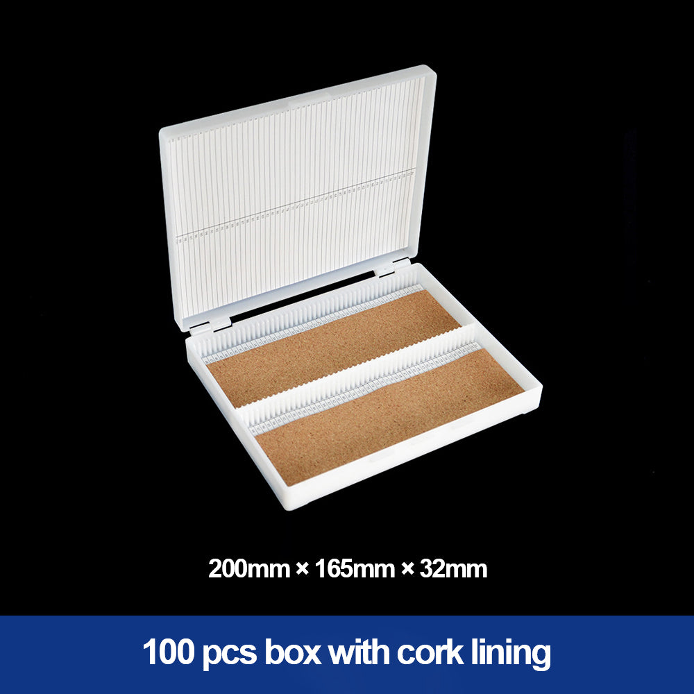 Microscope slide box