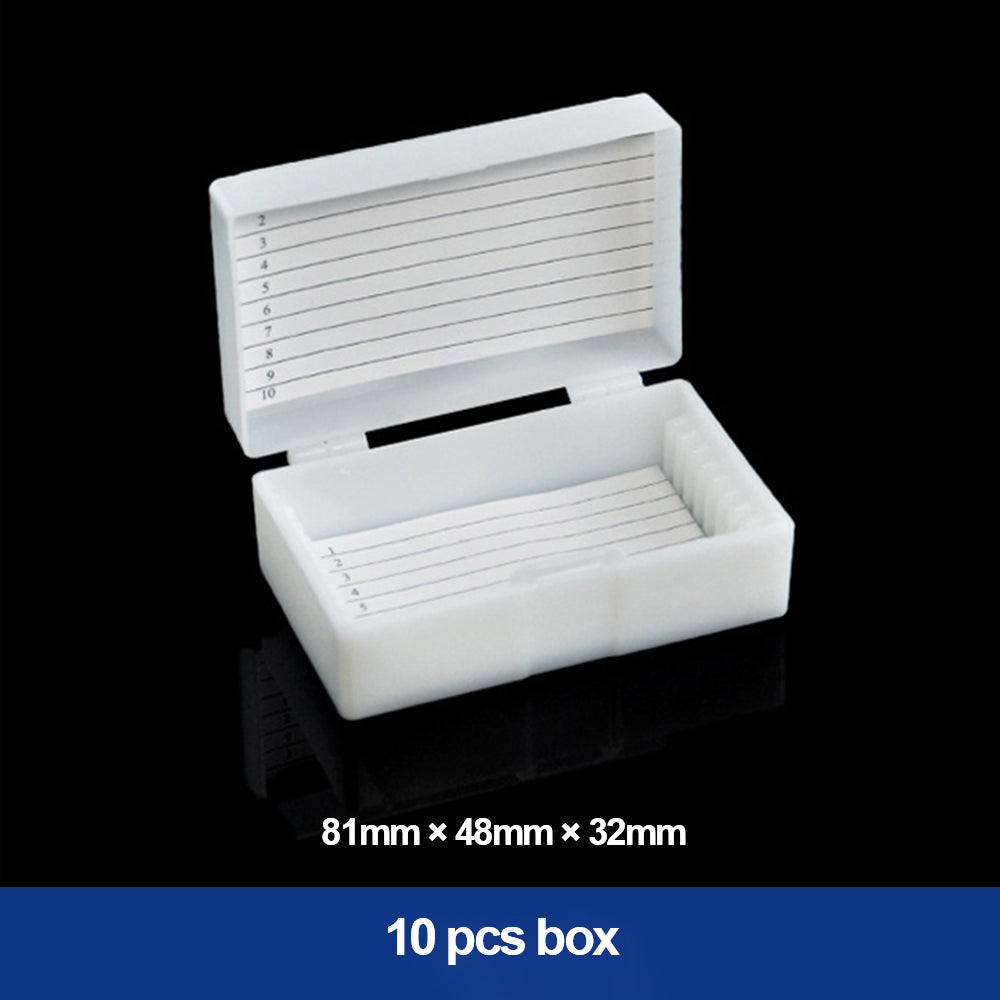 Microscope slide box