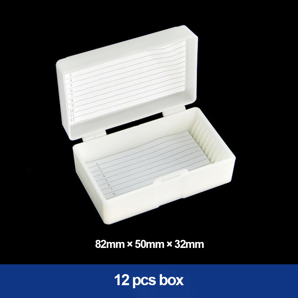 Microscope slide box