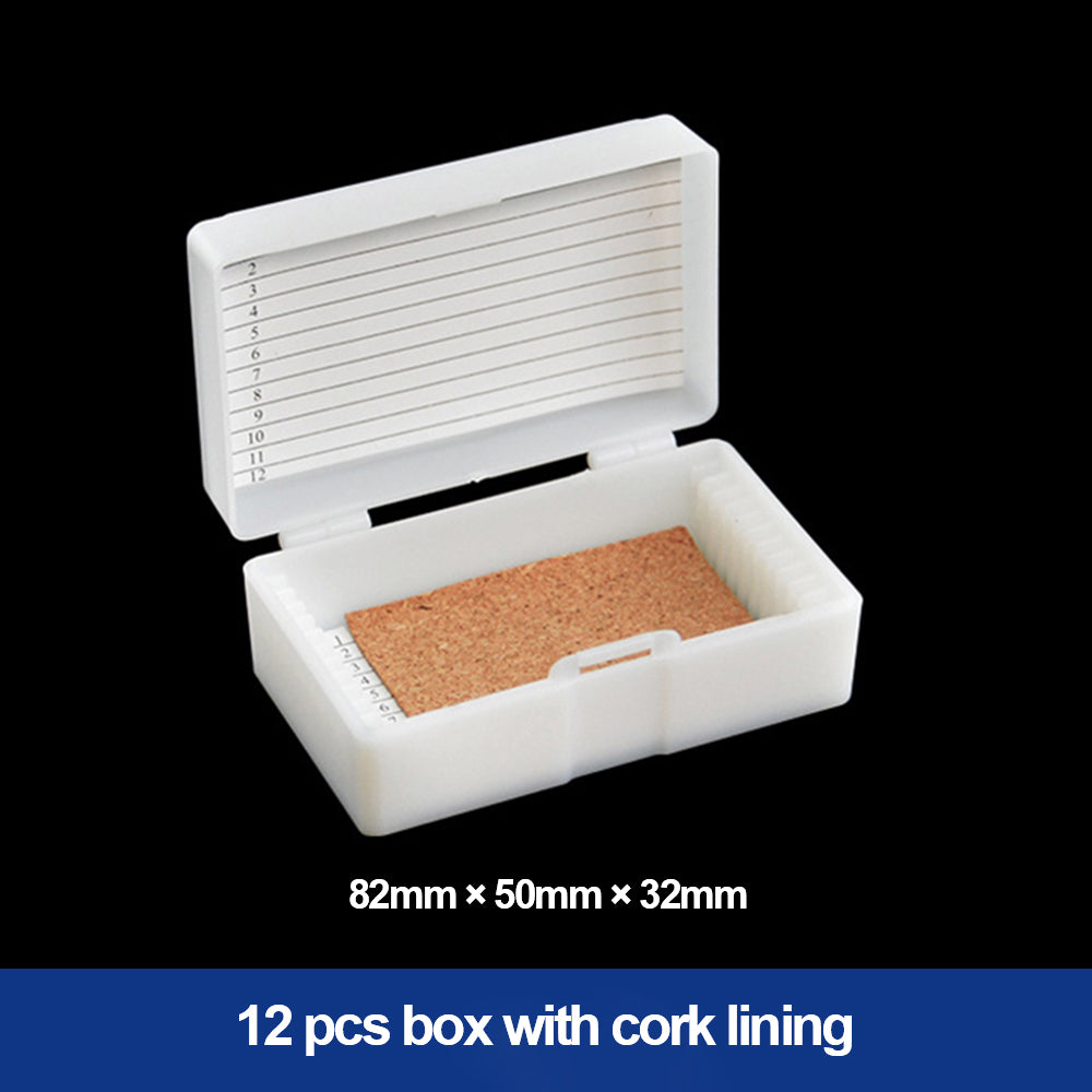 Microscope slide box