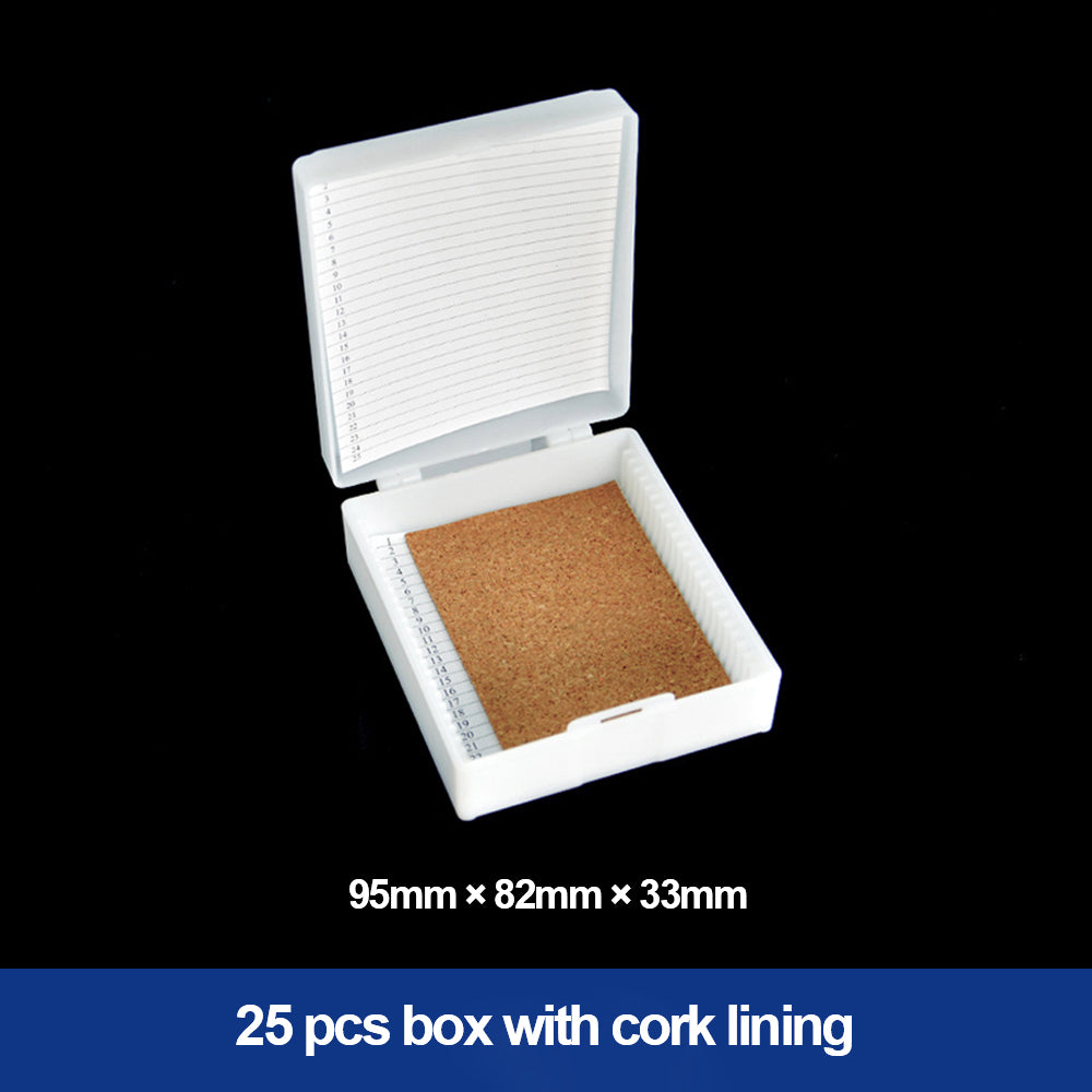 Microscope slide box