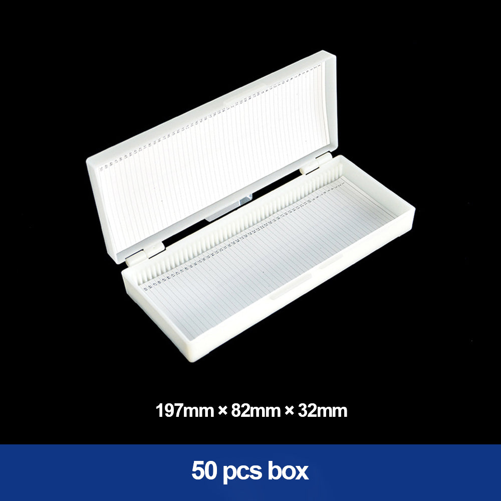 Microscope slide box