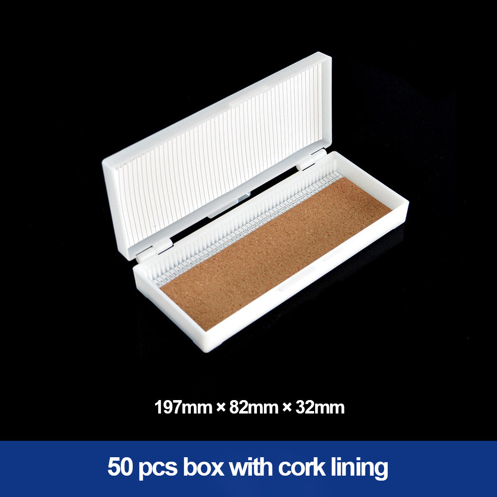 Microscope slide box