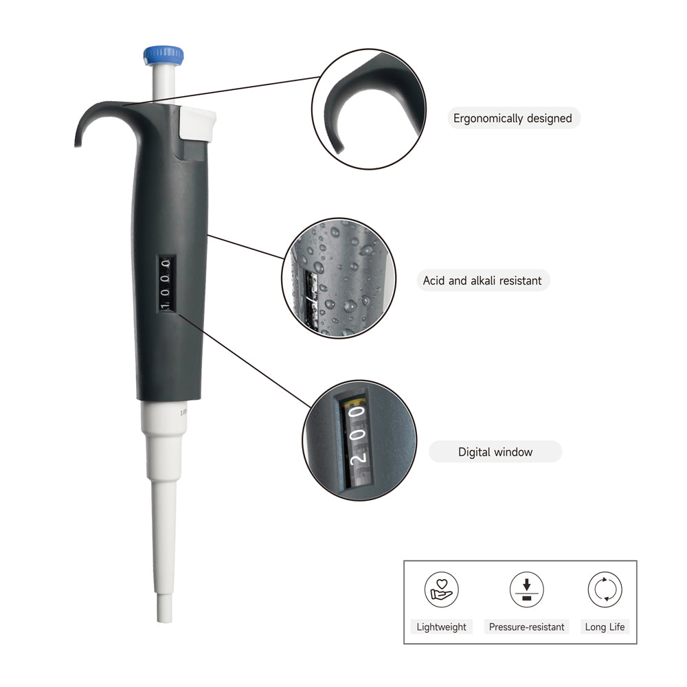 Single channel micro pipette