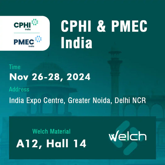 Welch Will Attend CPHI & PMEC India