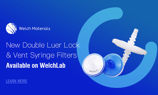 New Double Luer Lock & Venting Syringe Filters Available!