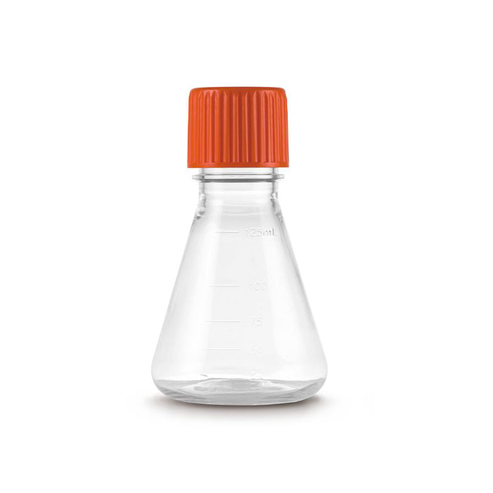 PETG erlenmeyer flask with vent cap