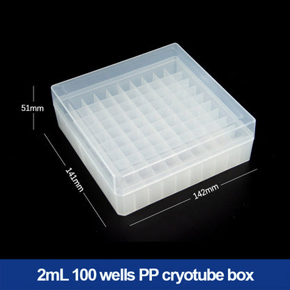 PP cryovial tube box