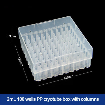 PP cryovial tube box