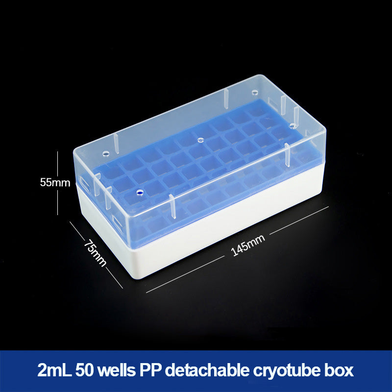 PP cryovial tube box