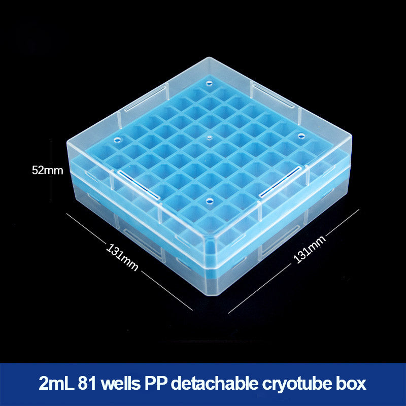 PP cryovial tube box