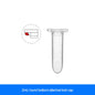 2mL snap lid round bottom centrifuge tube