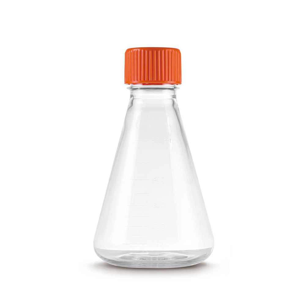 PETG erlenmeyer flask with vent cap