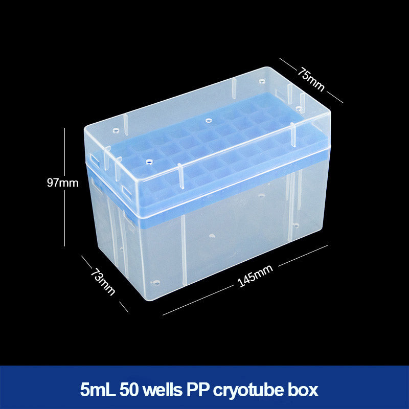 PP cryovial tube box