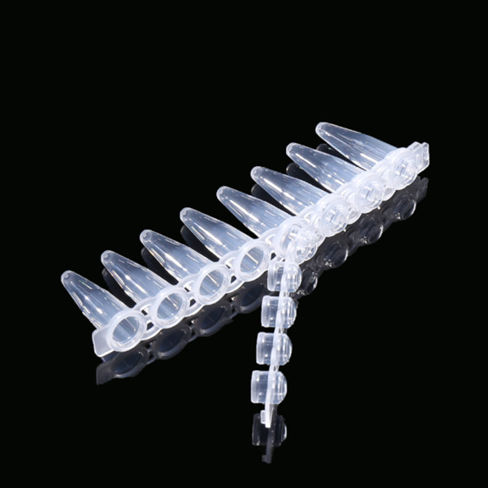 8-strip PCR tube with separate cap