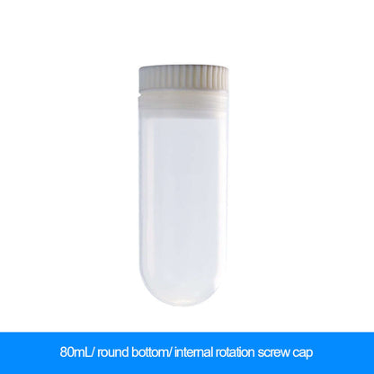 80mL round bottom centrifuge tube with internal rotation screw cap for high-speed laboratory use