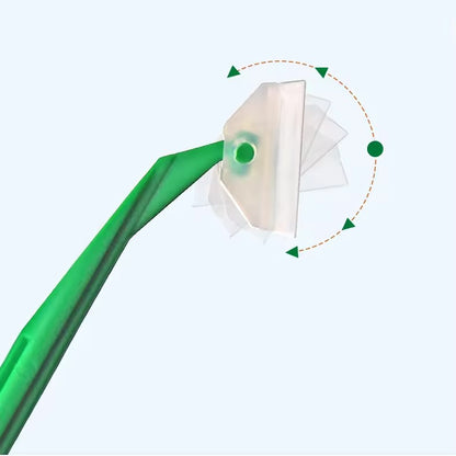 Plastic disposable sterile cell lifter and cell scraper