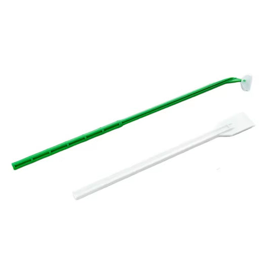 Plastic disposable sterile cell lifter and cell scraper