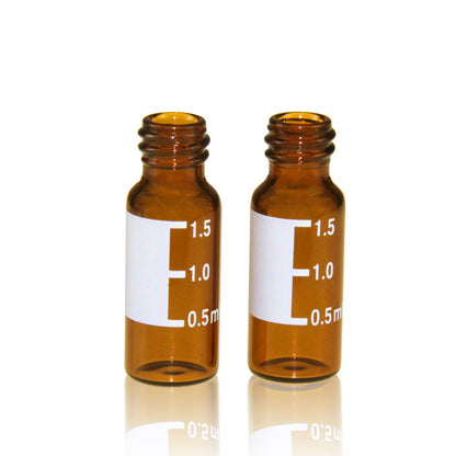 2mL 8-425 clear/amber glass autosampler vial