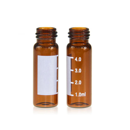 4mL 13-425 clear/amber glass autosampler vial