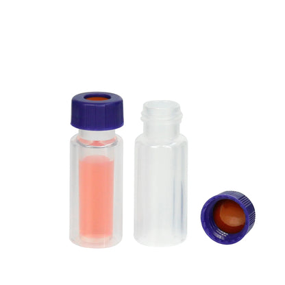 0.7mL 9-425 PP Screw Thread Micro-Vial Transparent for PFAS Analysis