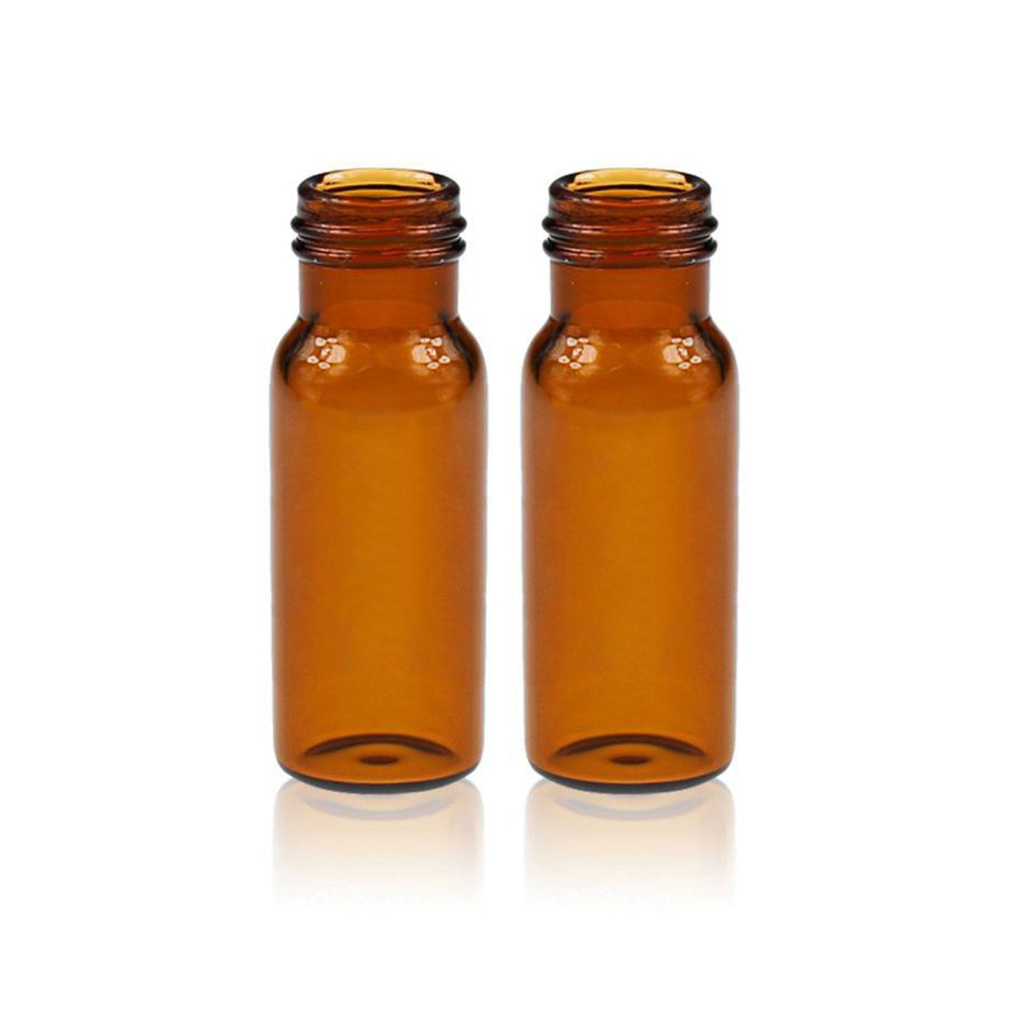 Clear/amber glass screw storage vial