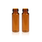 Clear/amber glass screw storage vial