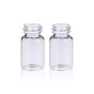 Clear/amber glass screw storage vial