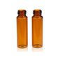 Clear/amber glass screw storage vial