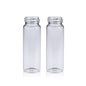 Clear/amber glass screw storage vial