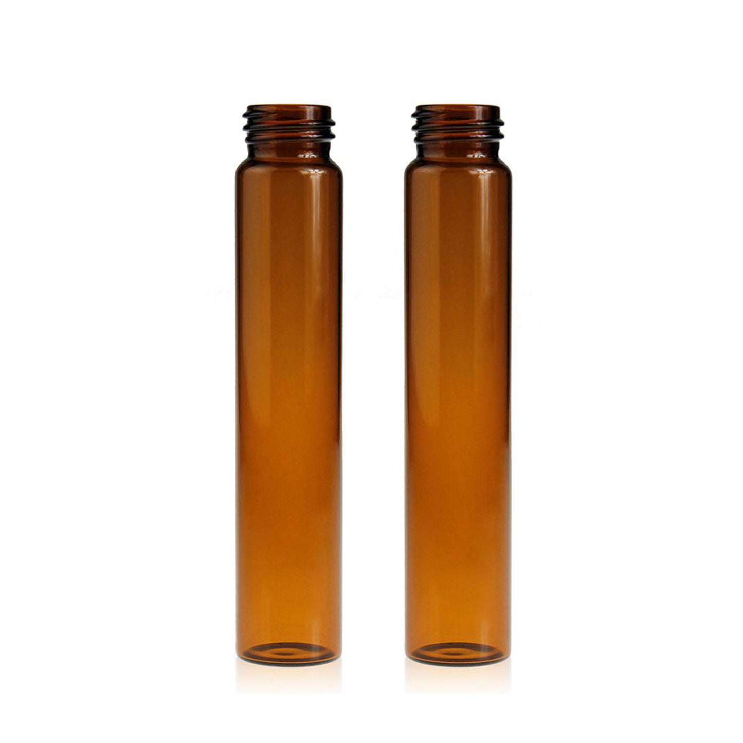 Clear/amber glass screw storage vial