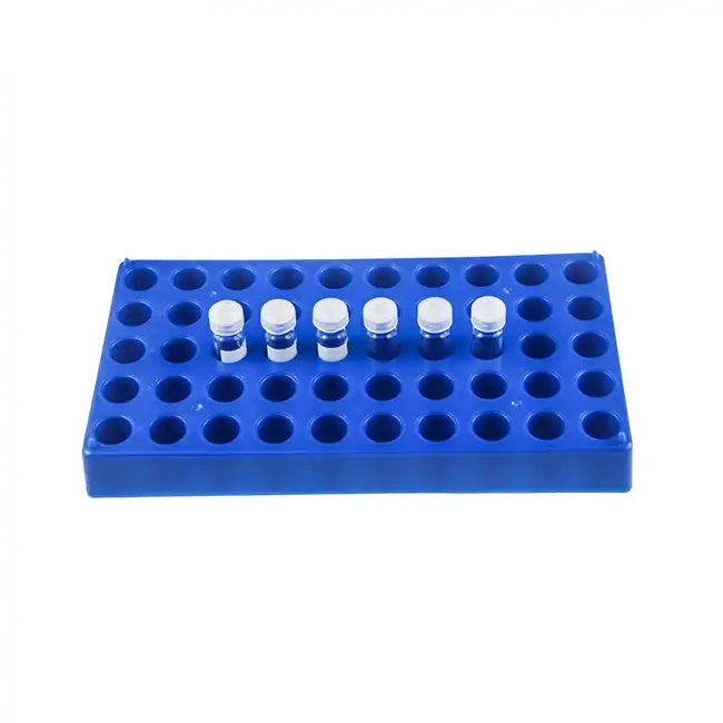 PP Vial Rack 50 Positions for 2mL/4mL Vials