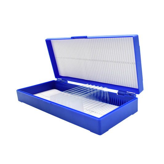 Microscope slide box