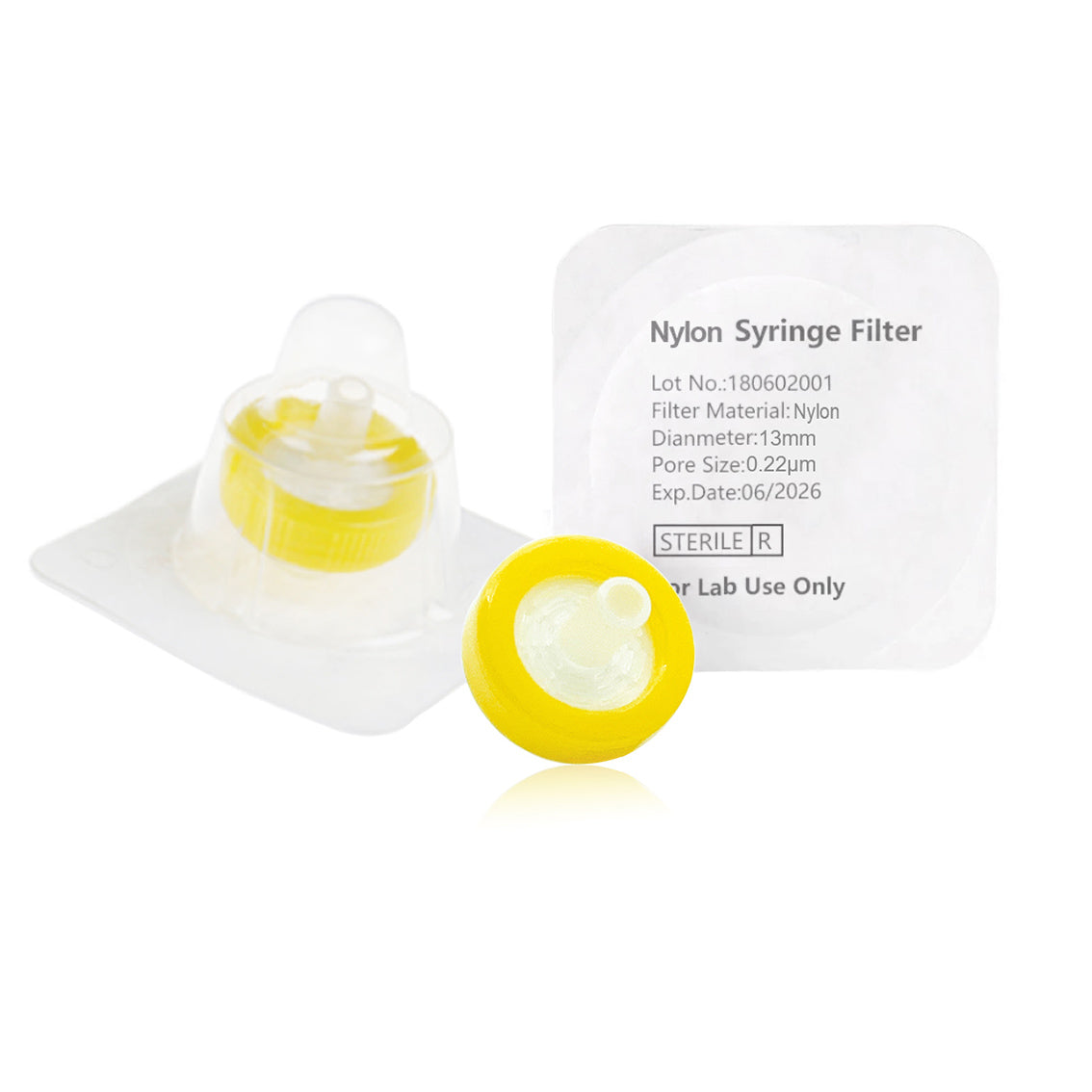 Nylon syringe filter