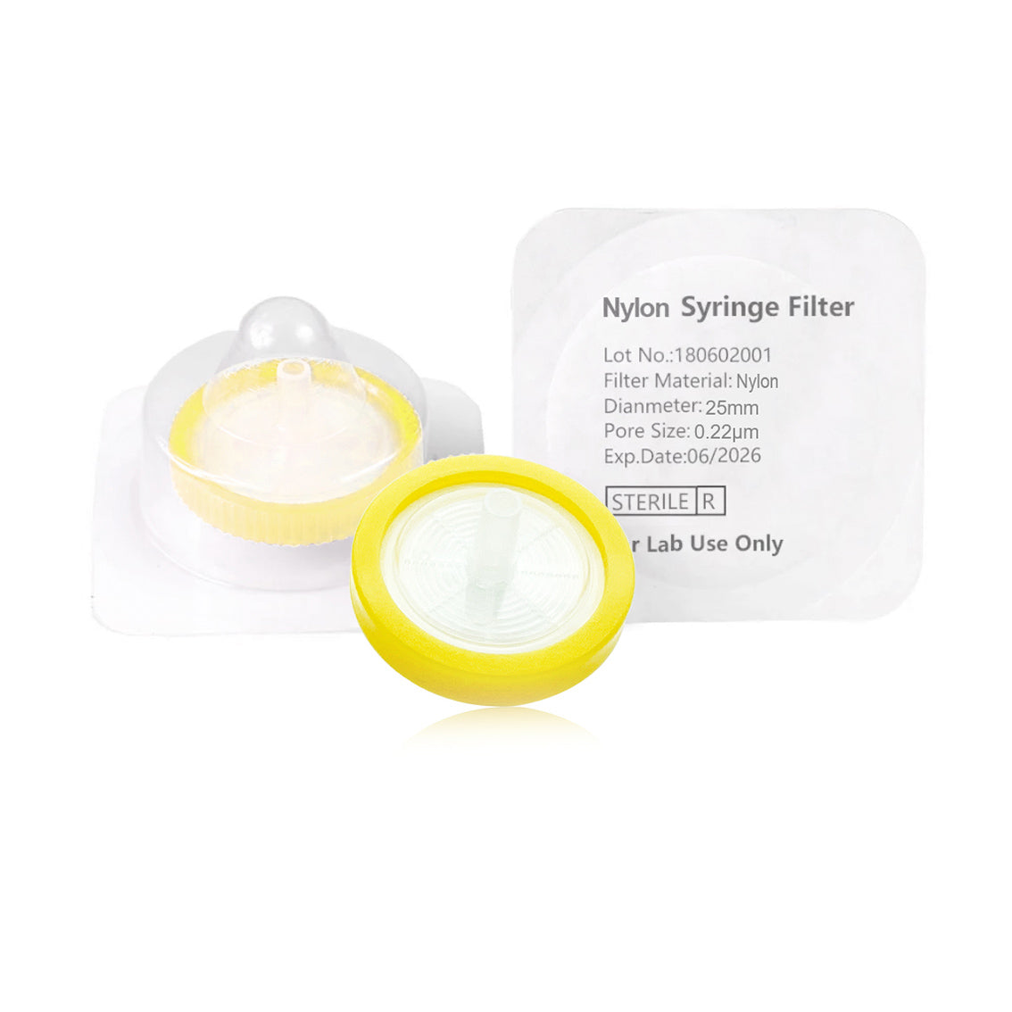 Nylon syringe filter