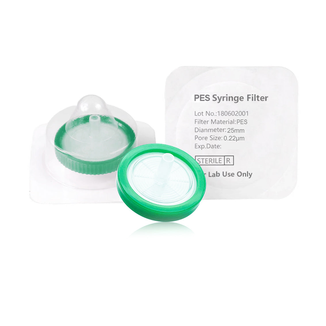 Sterile syringe filter