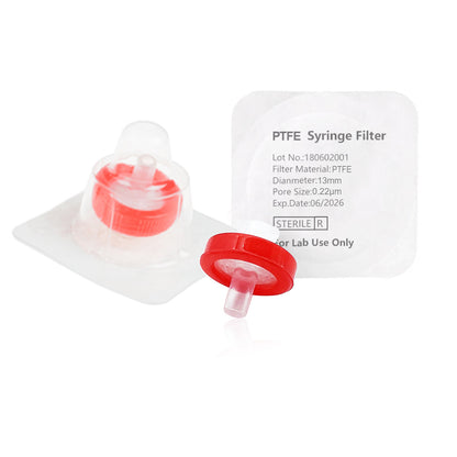 Hydrophobic PTFE syringe filter