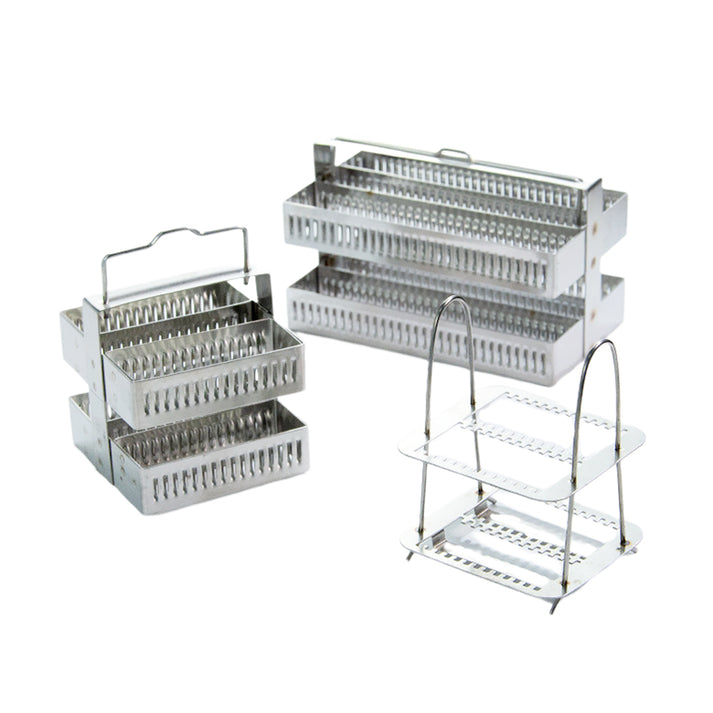 Marketlab 3 Part Staining Rack Set Slide Staining Rack | Efficient Lab Staining Solution – WelchLab