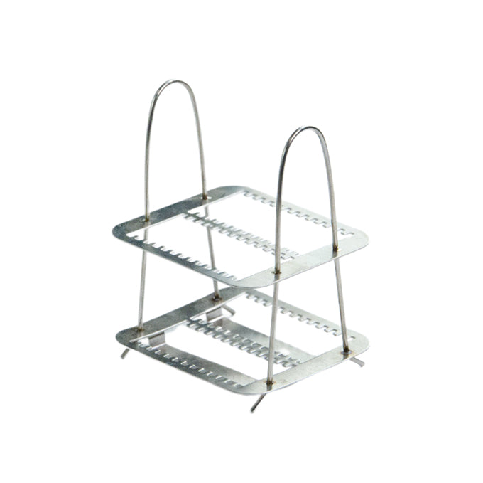 Slide staining rack